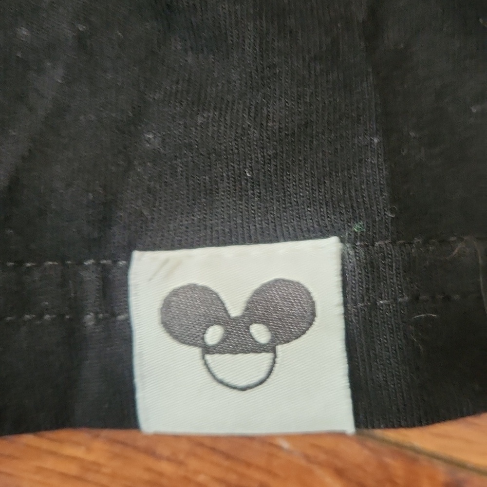 Deadmau5 Black Cotton Crewneck Concert Tshirt - Picture 3 of 4
